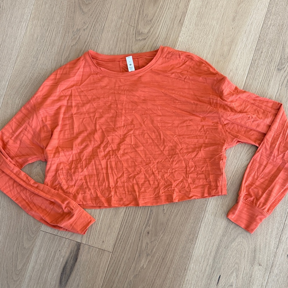 Women's lulu Long Sleeve Crop Top